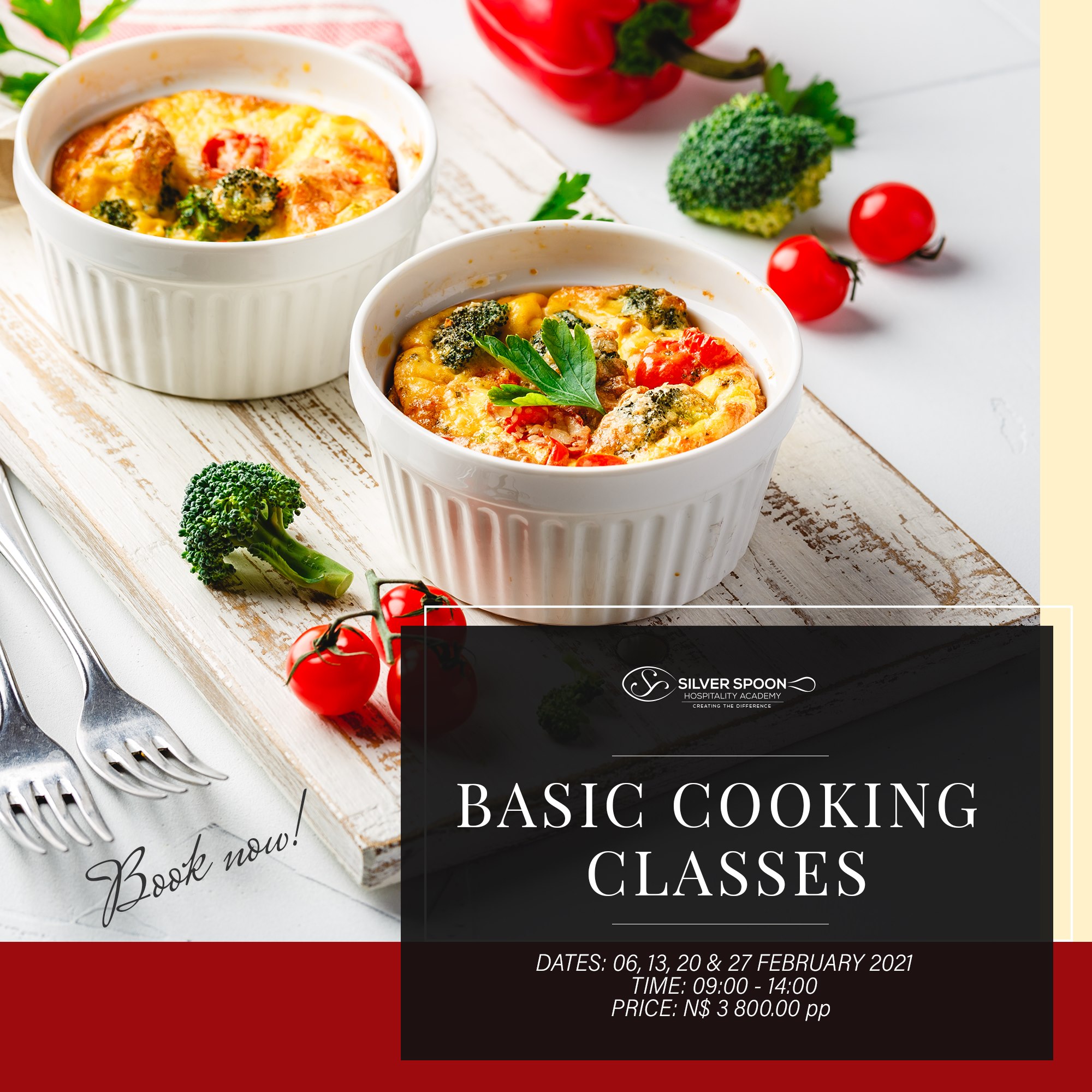 TiA - Basic Cooking Classes-Classes & Workshops